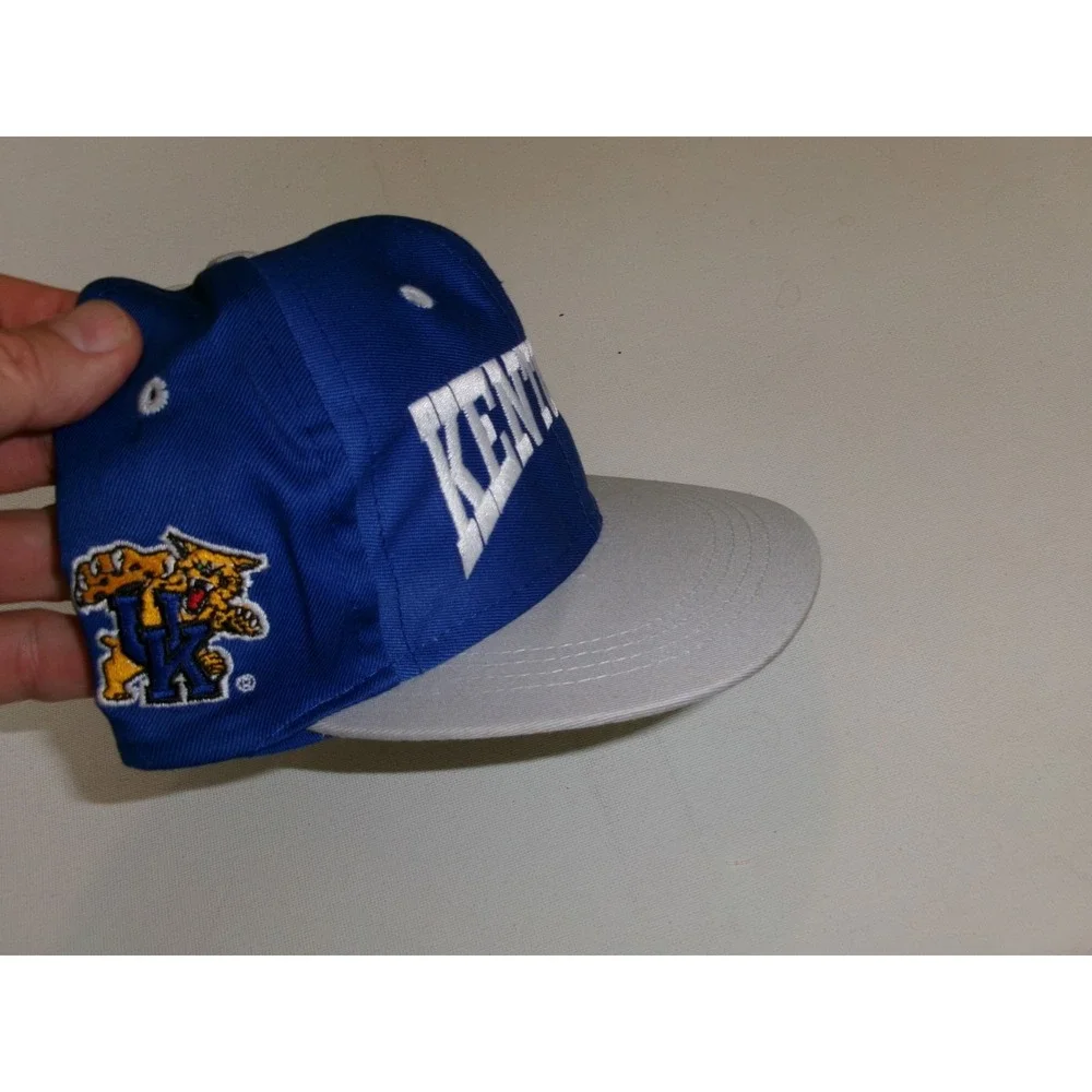 YOUTH LOGO 7 KENTUCKY WILDCATS BEACH GOLF Y2K 00S HAT CAP VINTAGE J1
